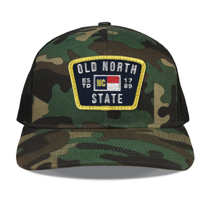 Richardson-112-camo-trucker-old-north-state-patch-hat