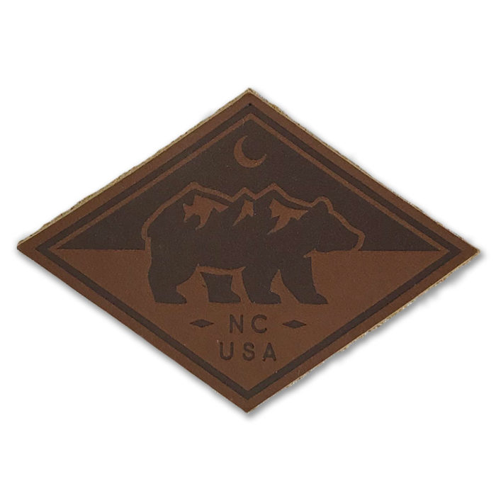 north-carolina-bear-leather-patch