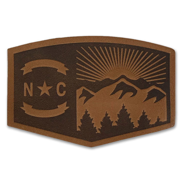 north-carolina-mountains-patch-leather